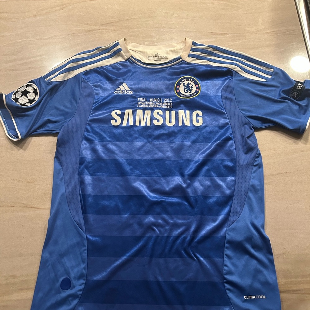 11/12 Chelsea Home Jersey - UCL Final - #11 Drogba